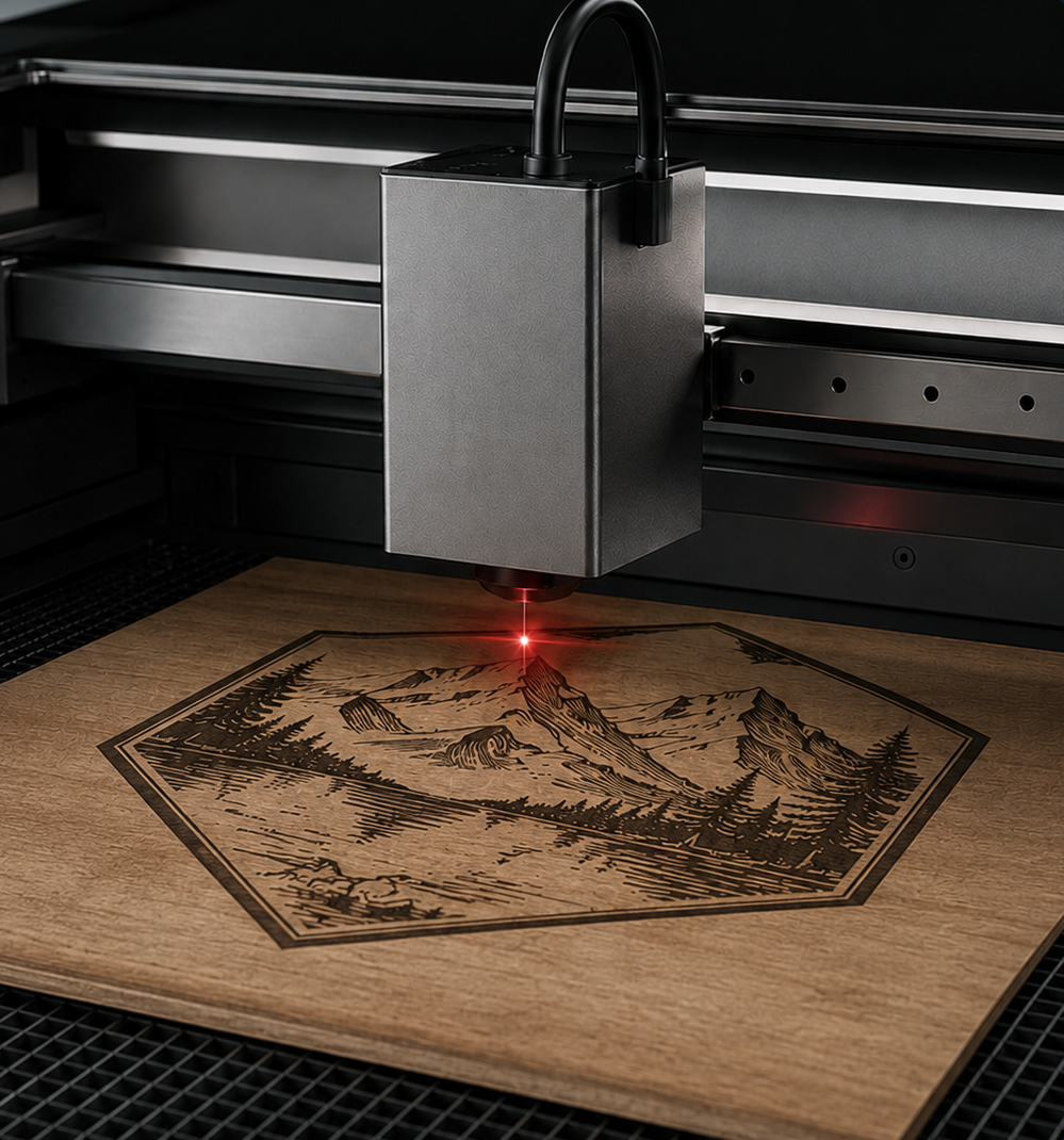Laser engraving