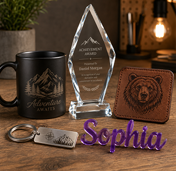 Laser engraving service